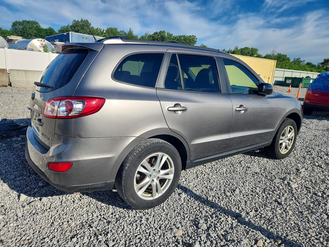2011 Hyundai Santa Fe Se Gray vin: 5XYZH4AGXBG085896