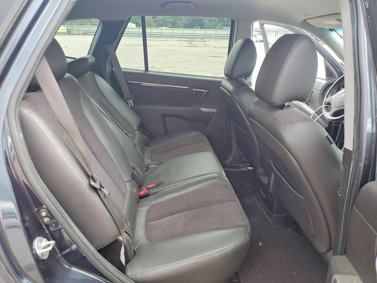 2011 Hyundai Santa Fe Se Black vin: 5XYZHDAG1BG006776