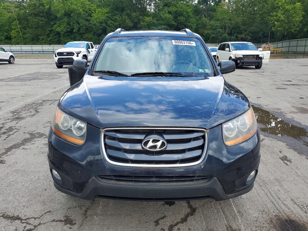 2011 Hyundai Santa Fe Se Black vin: 5XYZHDAG1BG006776