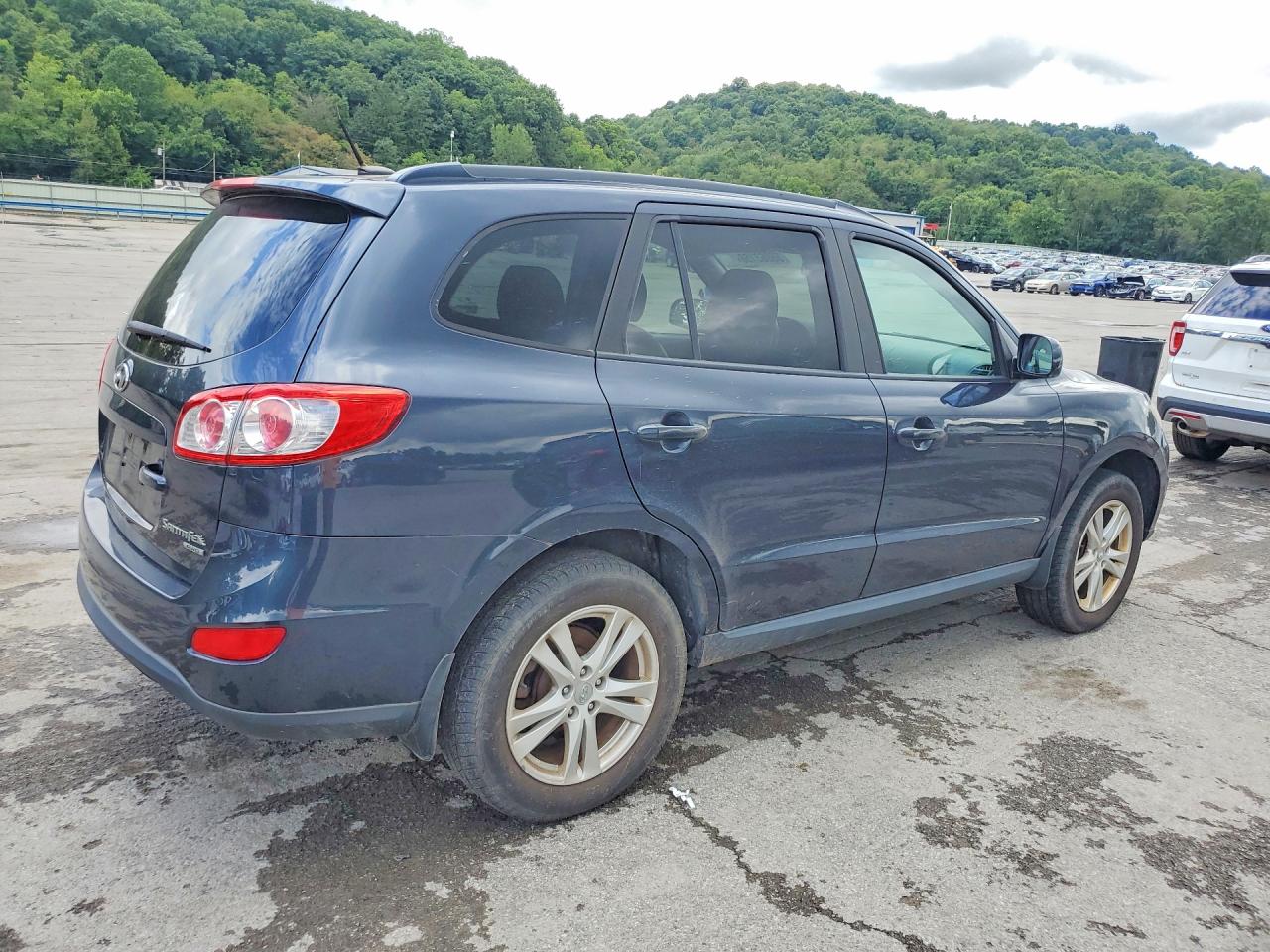 2011 Hyundai Santa Fe Se Black vin: 5XYZHDAG1BG006776