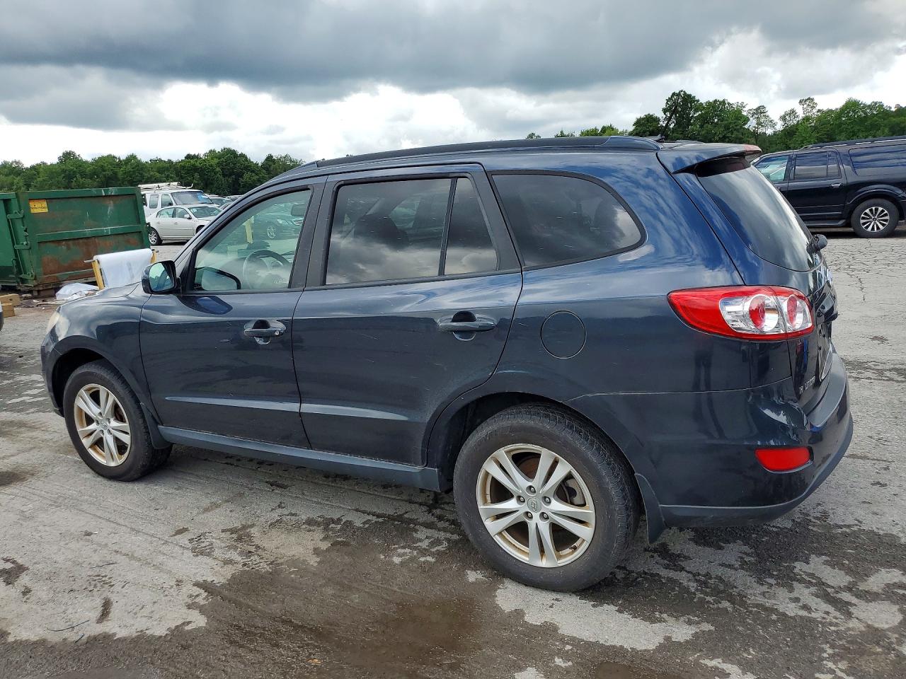 2011 Hyundai Santa Fe Se Black vin: 5XYZHDAG1BG006776