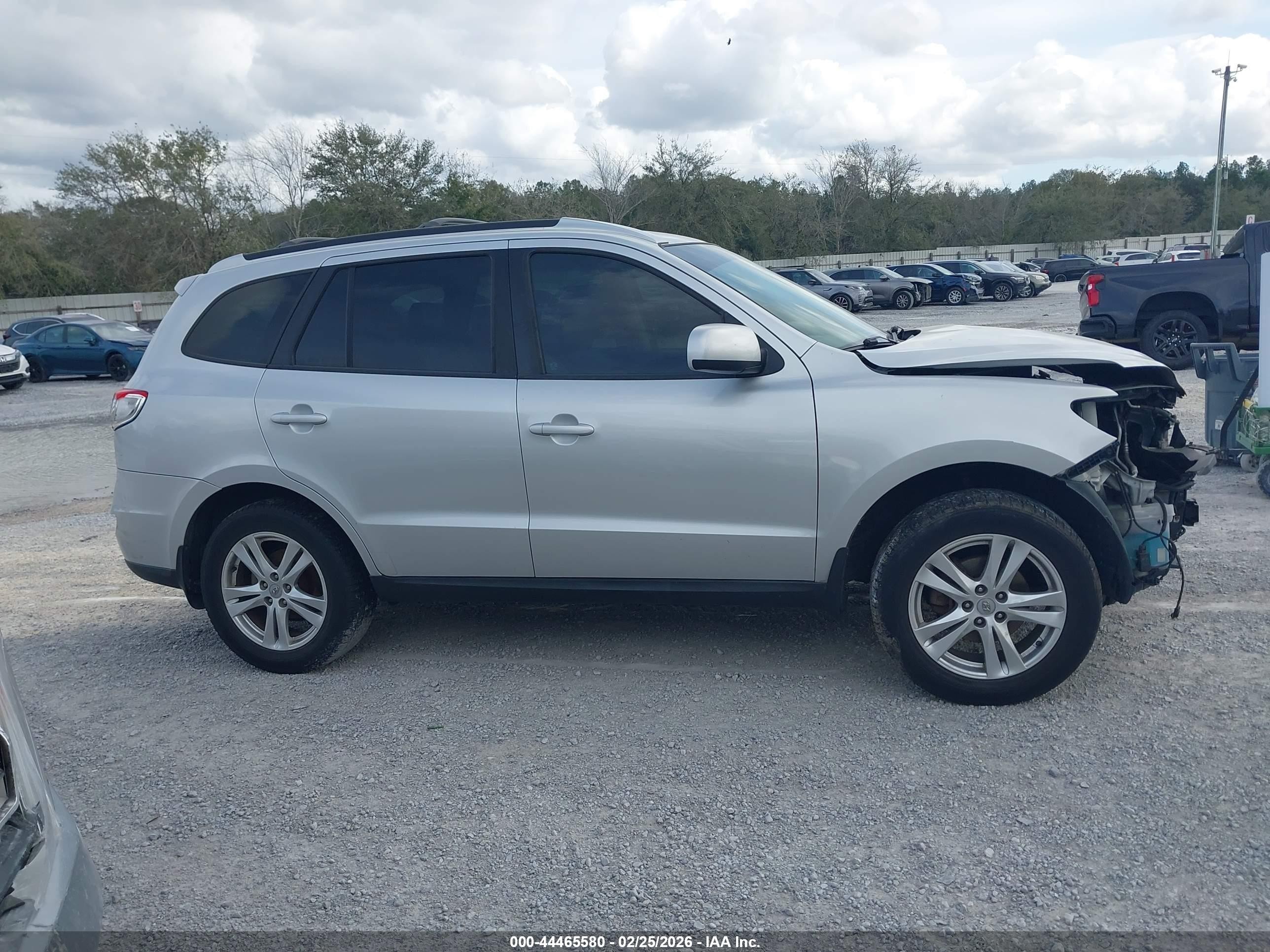 2012 Hyundai Santa Fe Se Silver vin: 5XYZHDAG4CG156186