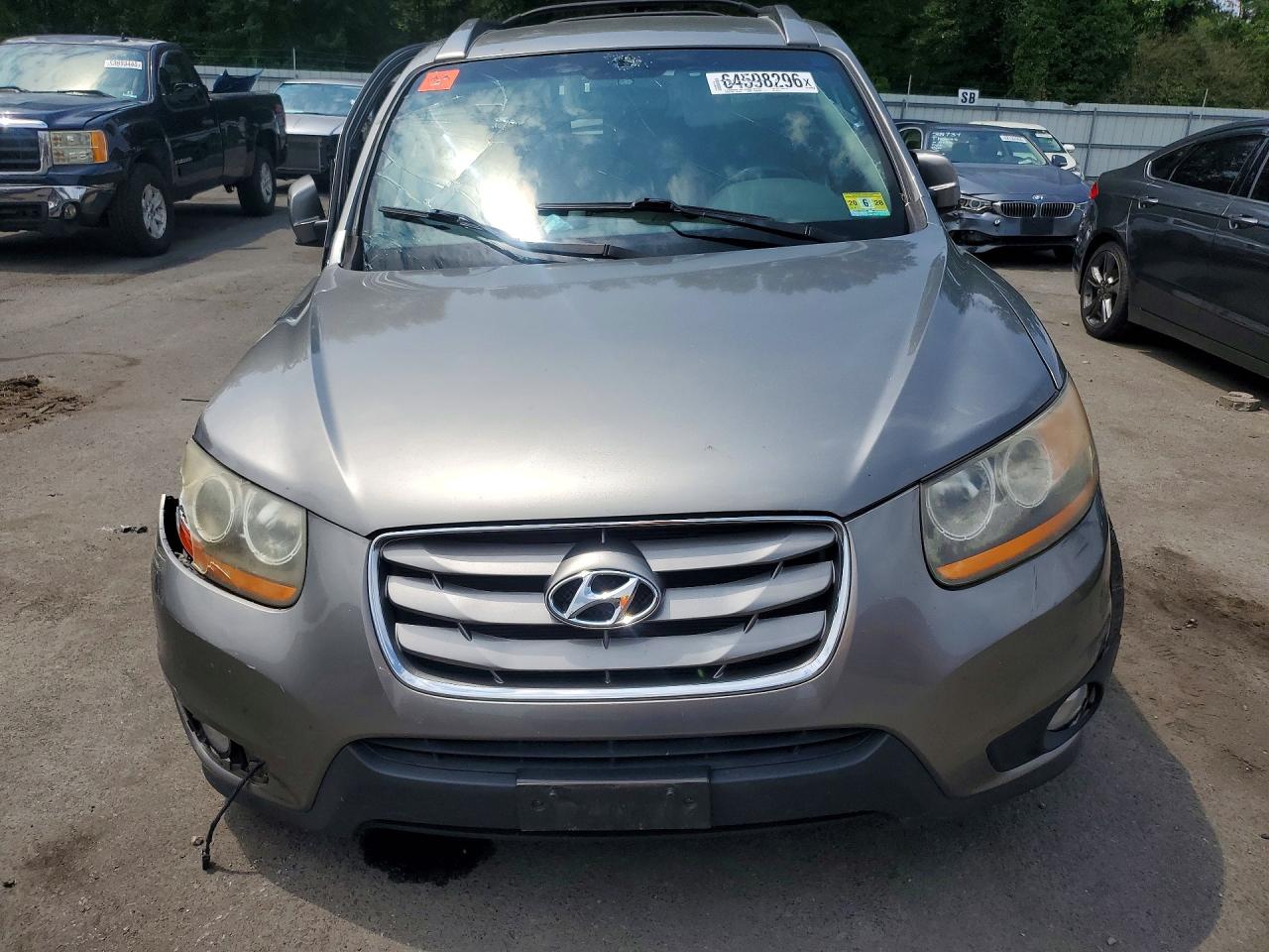 2011 Hyundai Santa Fe Se Gray vin: 5XYZHDAG5BG061375