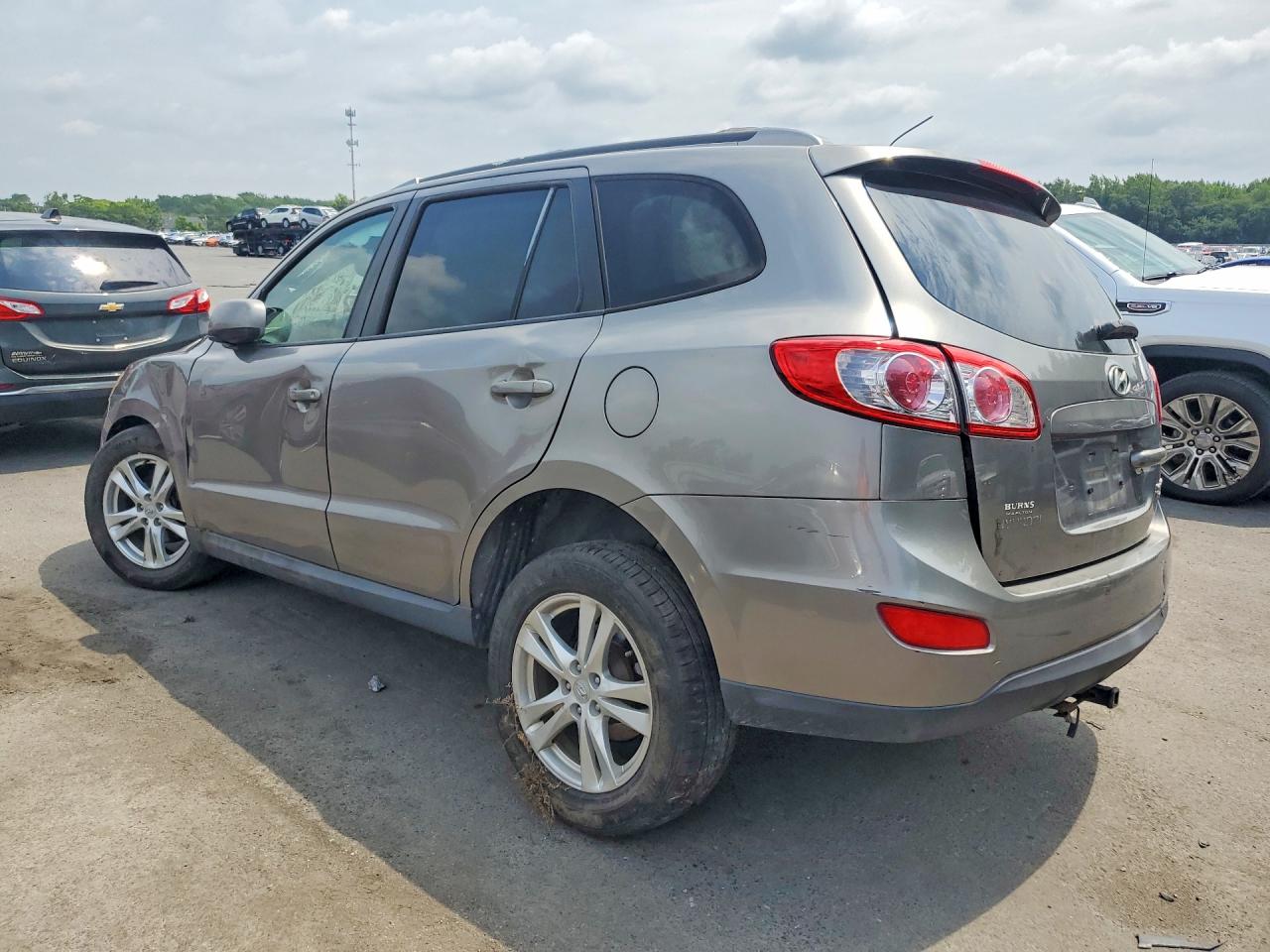 2011 Hyundai Santa Fe Se Gray vin: 5XYZHDAG5BG061375