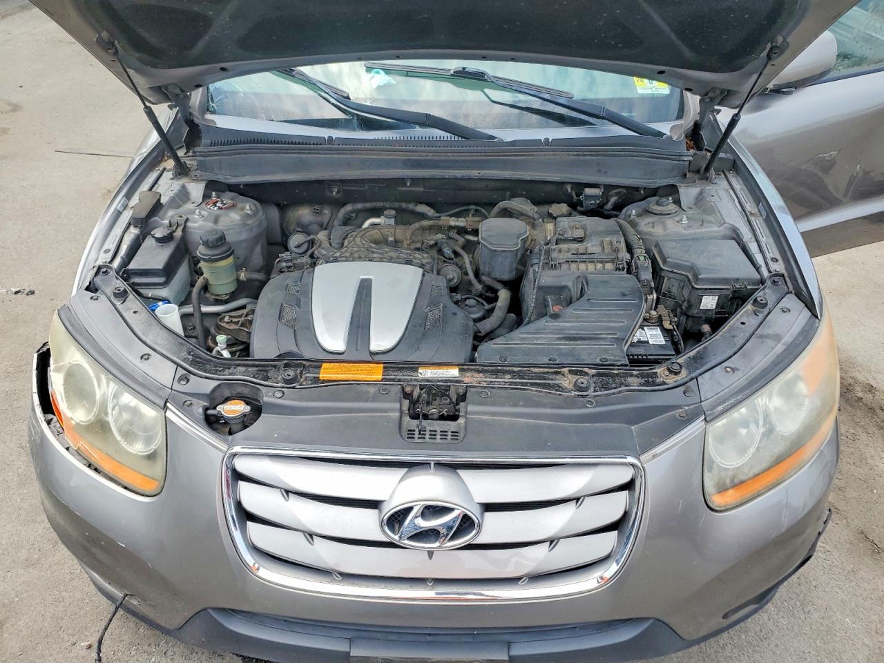 2011 Hyundai Santa Fe Se Gray vin: 5XYZHDAG5BG061375