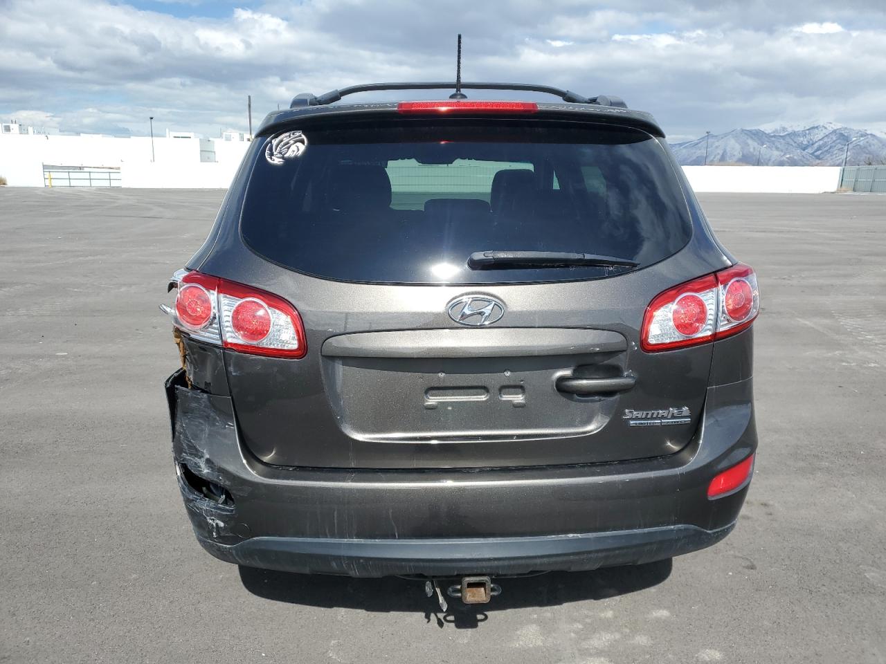 2012 Hyundai Santa Fe Se Gray vin: 5XYZHDAG5CG143737