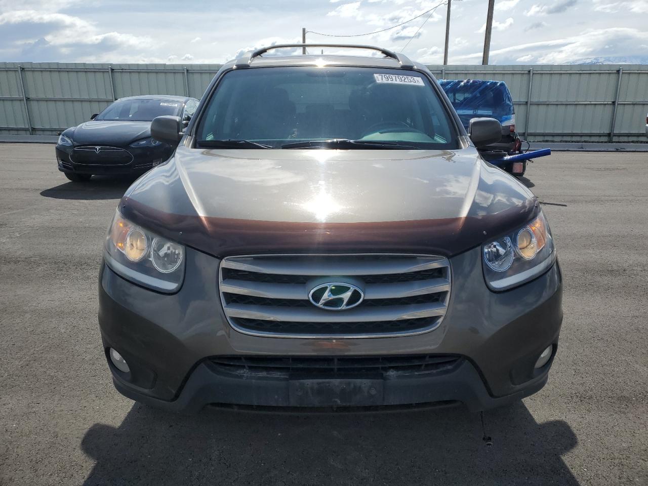 2012 Hyundai Santa Fe Se Gray vin: 5XYZHDAG5CG143737