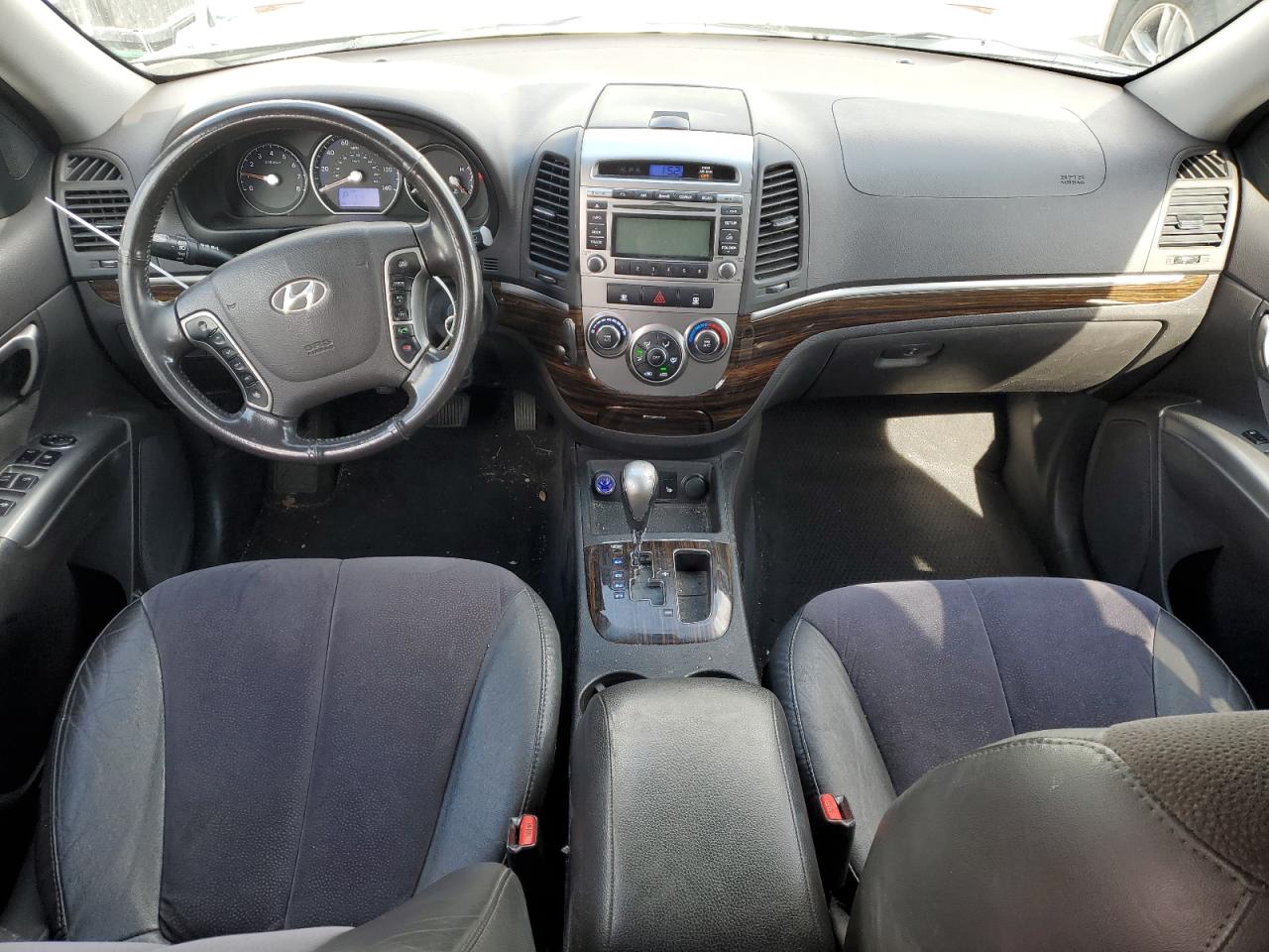 2012 Hyundai Santa Fe Se Gray vin: 5XYZHDAG5CG143737