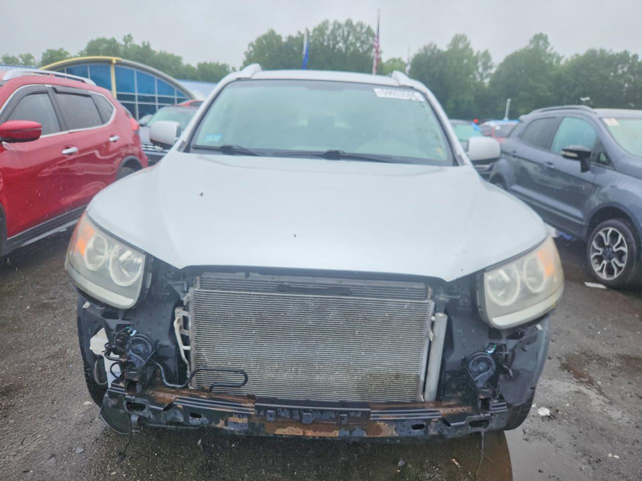 2012 Hyundai Santa Fe Se Silver vin: 5XYZHDAG5CG168203