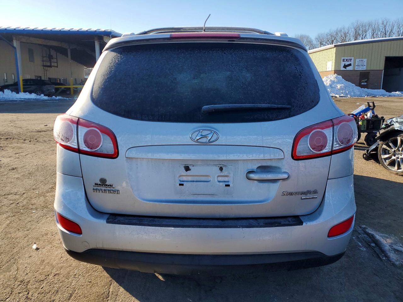 2011 Hyundai Santa Fe Se Серебряный vin: 5XYZHDAG7BG058302