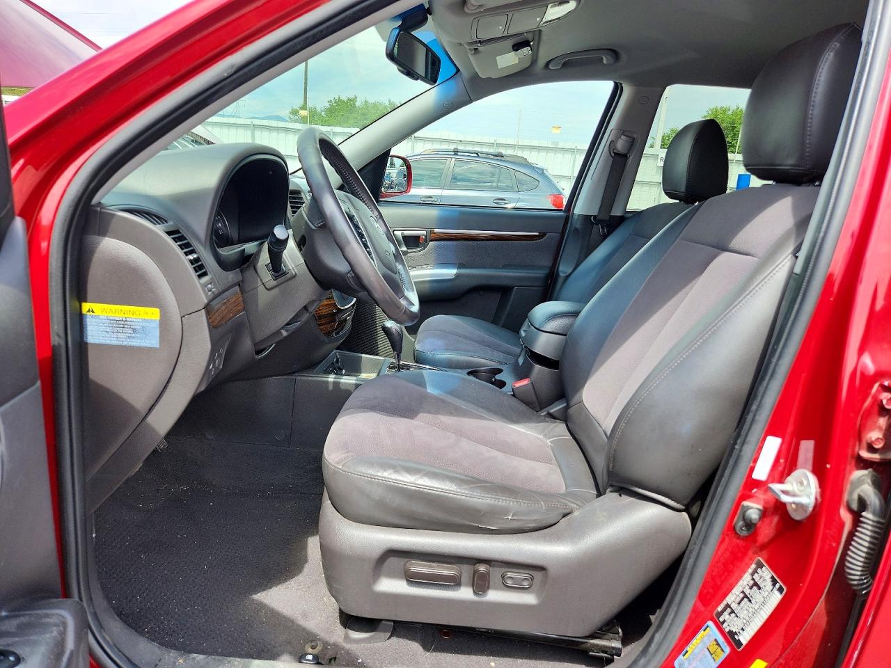 2012 Hyundai Santa Fe Se Red vin: 5XYZHDAG9CG118890