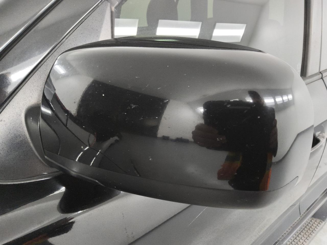 2012 Hyundai Santa Fe Se Black vin: 5XYZHDAGXCG098374 Damage: Lf Mirror Cover, Heavy Scratch, 1/2 To 1 Inch