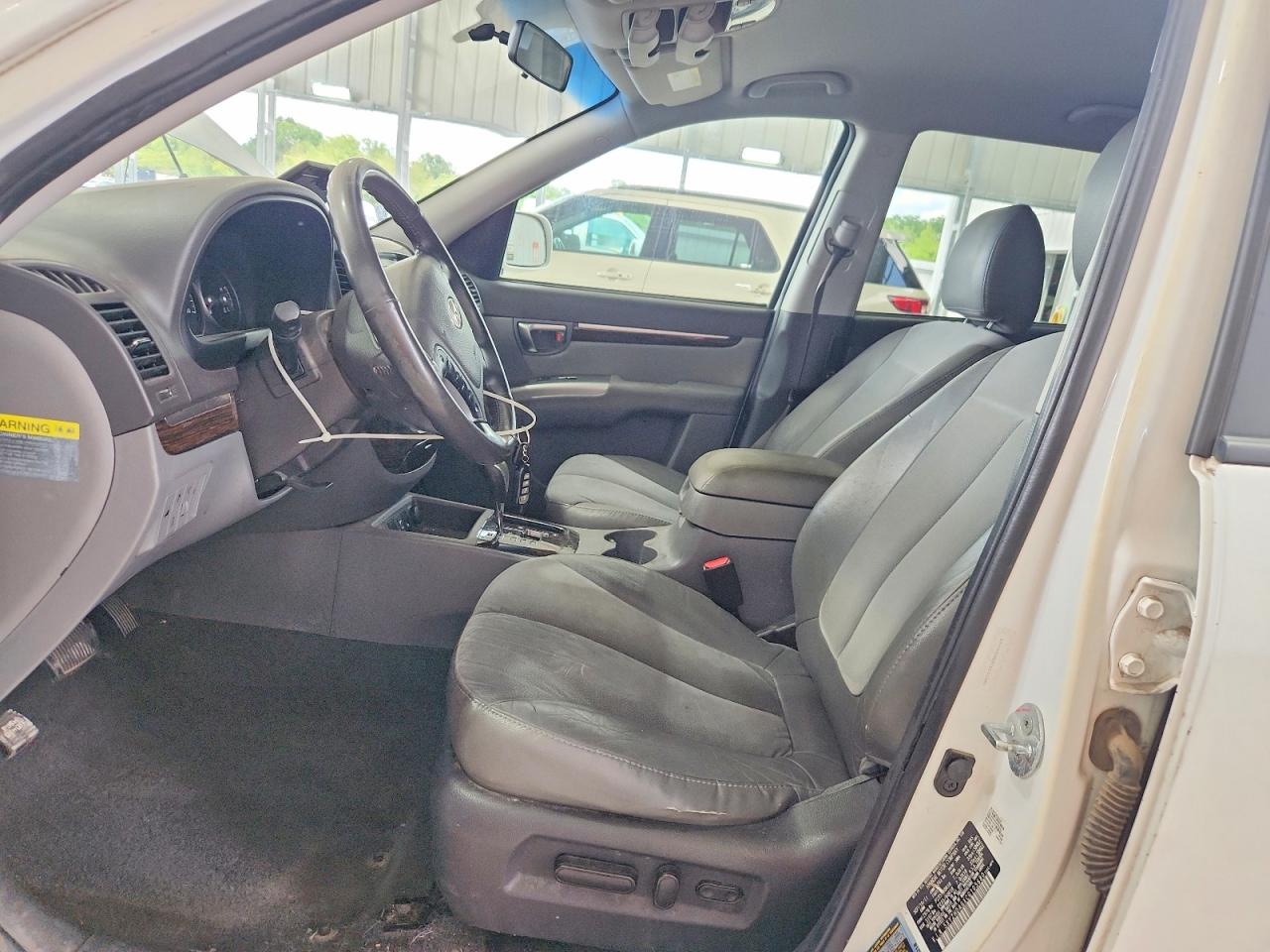 2012 Hyundai Santa Fe Se White vin: 5XYZHDAGXCG105680