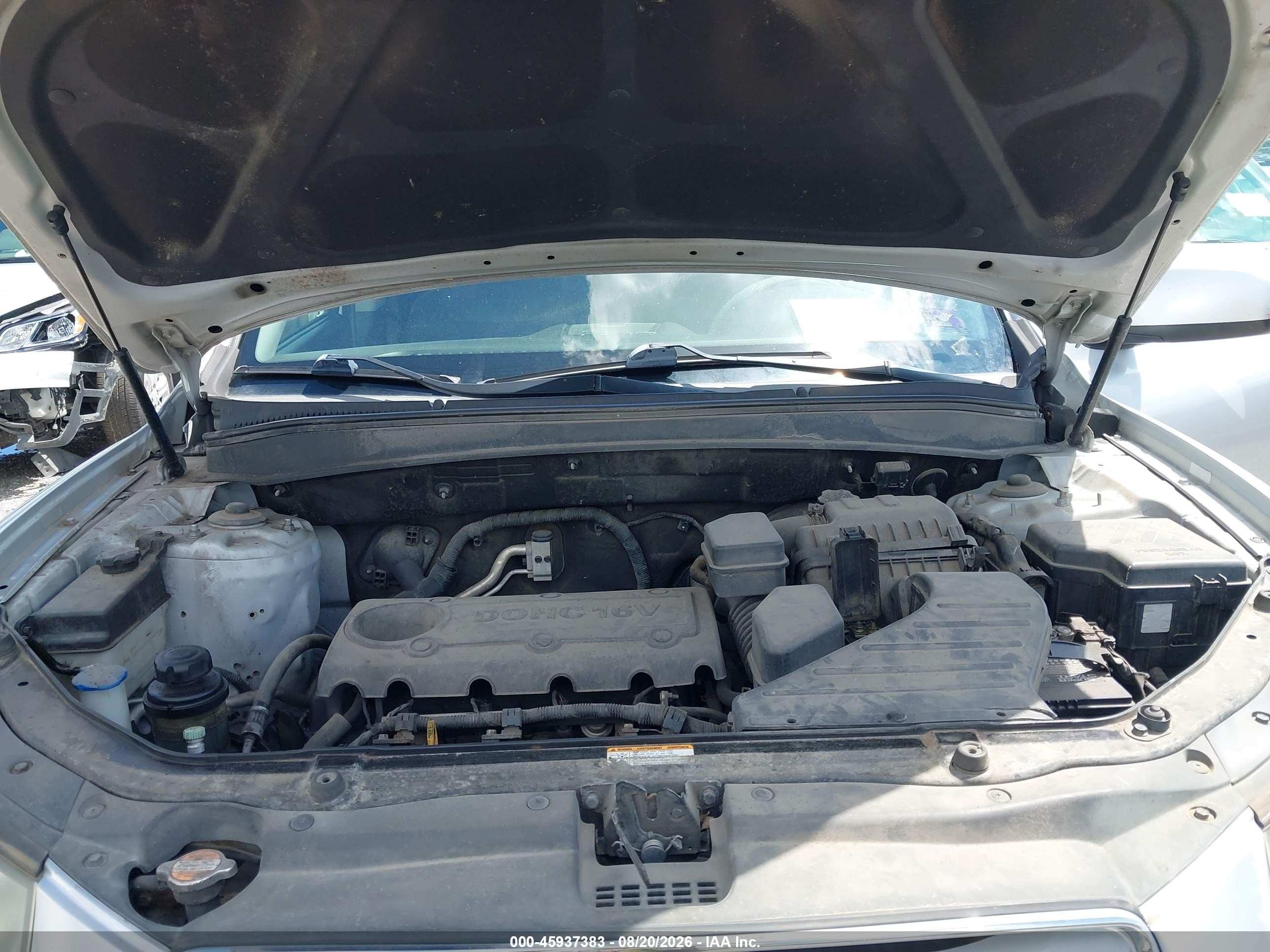 2011 Hyundai Santa Fe Limited Silver vin: 5XYZK3AB1BG076262