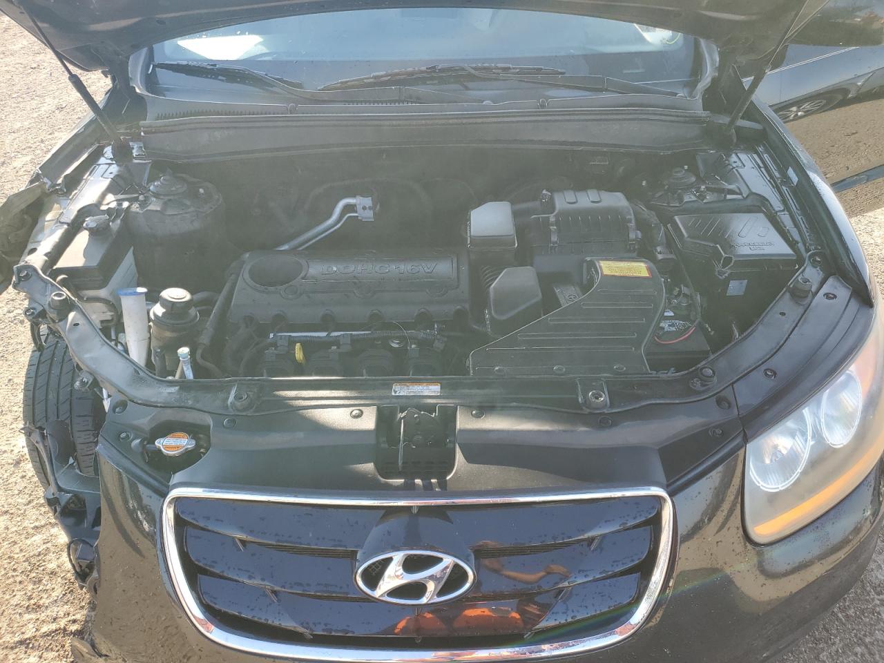2011 Hyundai Santa Fe Limited Черный vin: 5XYZK3AB1BG088427