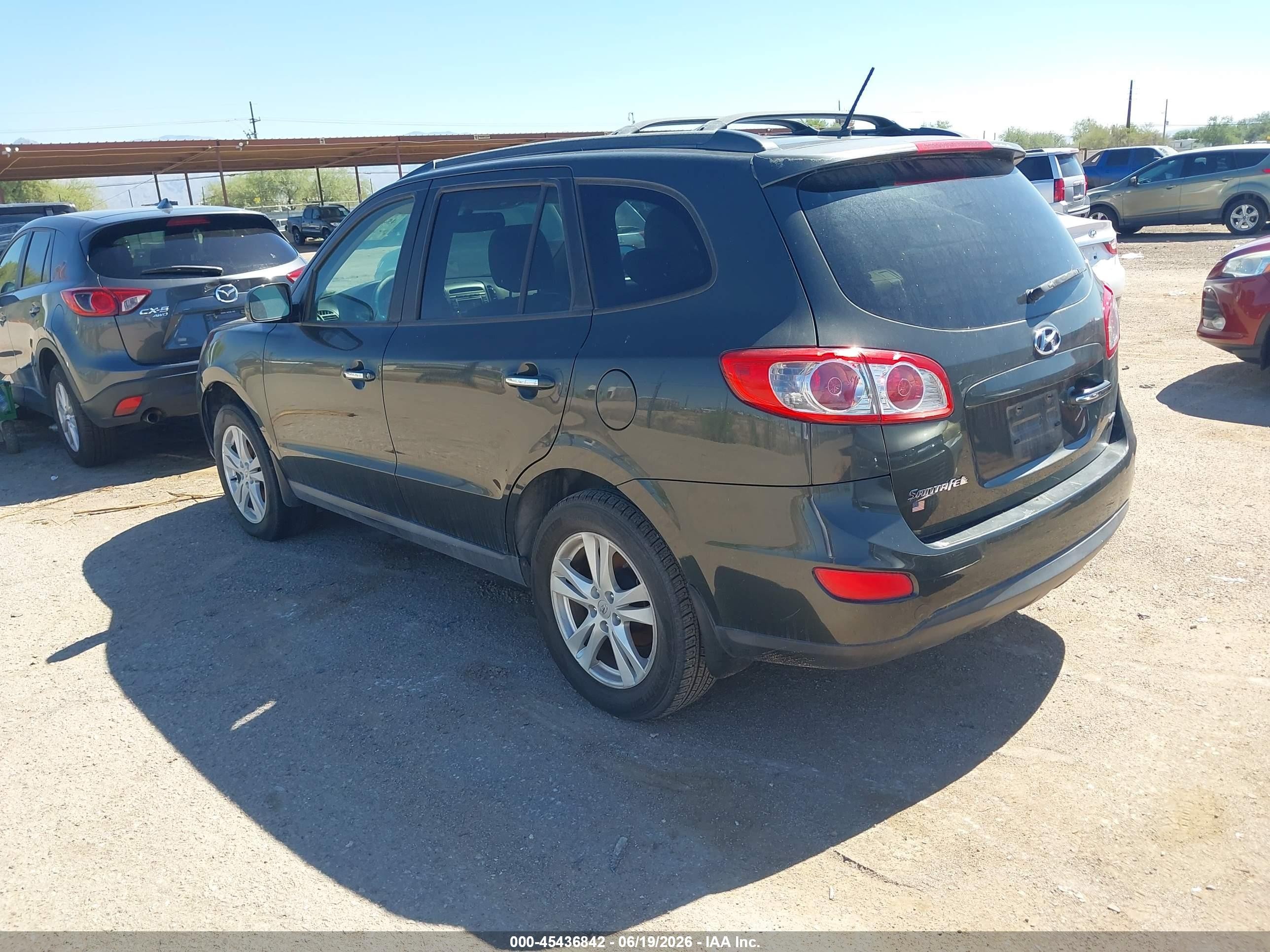2012 Hyundai Santa Fe Limited Pewter vin: 5XYZK3AB2CG150807
