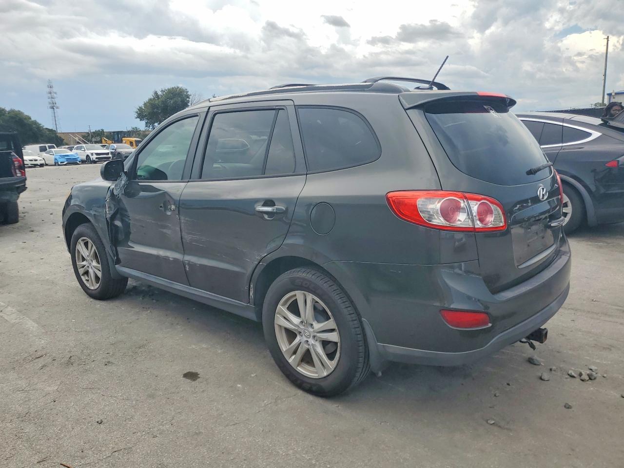2011 Hyundai Santa Fe Limited Gray vin: 5XYZK3AB5BG044124