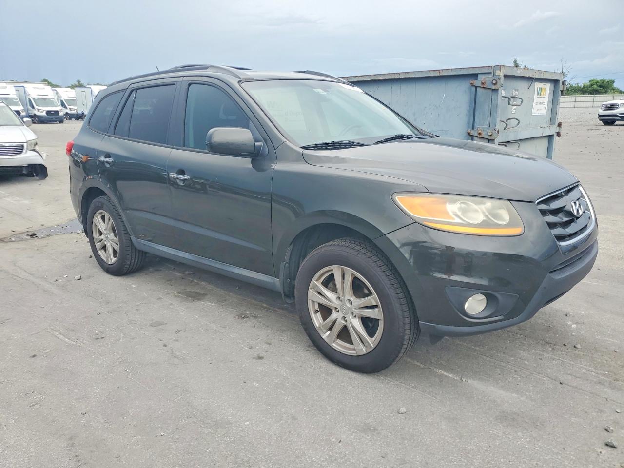 2011 Hyundai Santa Fe Limited Gray vin: 5XYZK3AB5BG044124