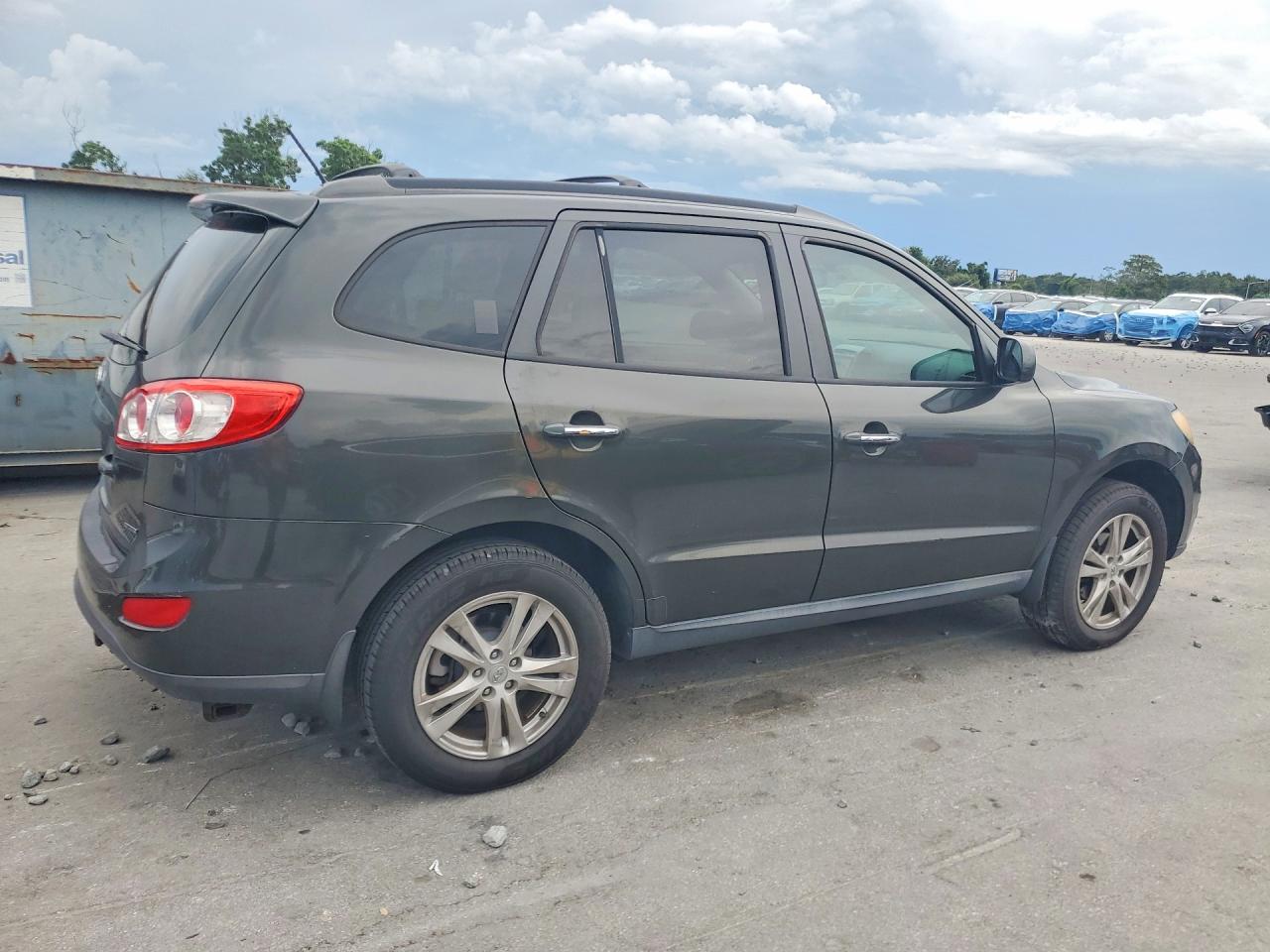 2011 Hyundai Santa Fe Limited Gray vin: 5XYZK3AB5BG044124