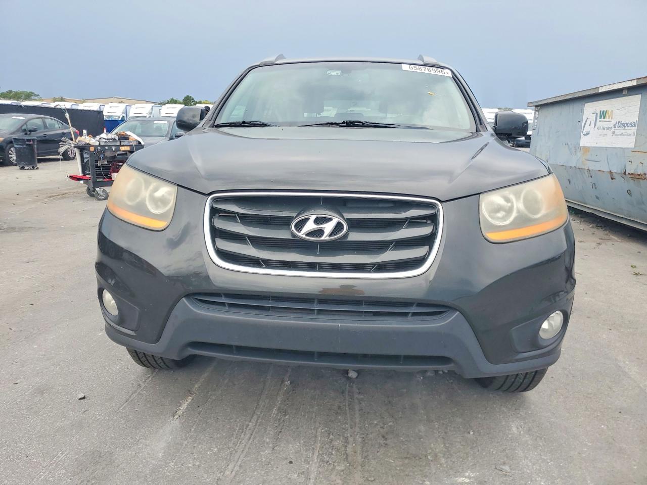 2011 Hyundai Santa Fe Limited Gray vin: 5XYZK3AB5BG044124