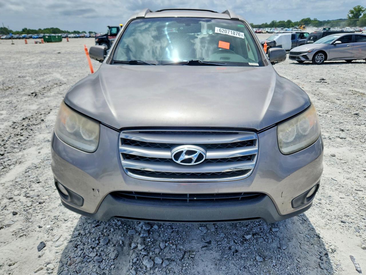 2012 Hyundai Santa Fe Limited Gray vin: 5XYZK3AB5CG137646