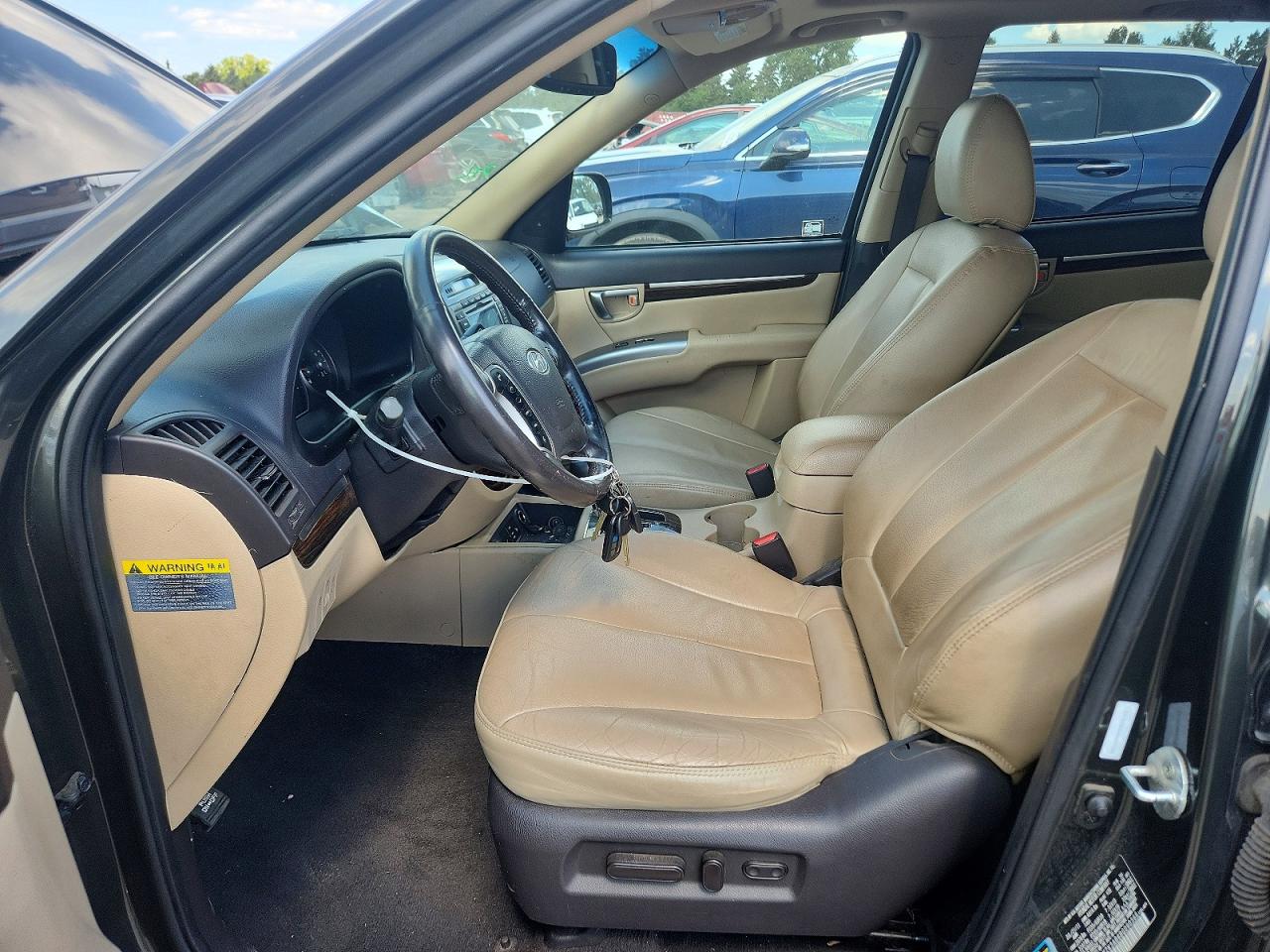 2011 Hyundai Santa Fe Limited Gray vin: 5XYZK3AB6BG090366