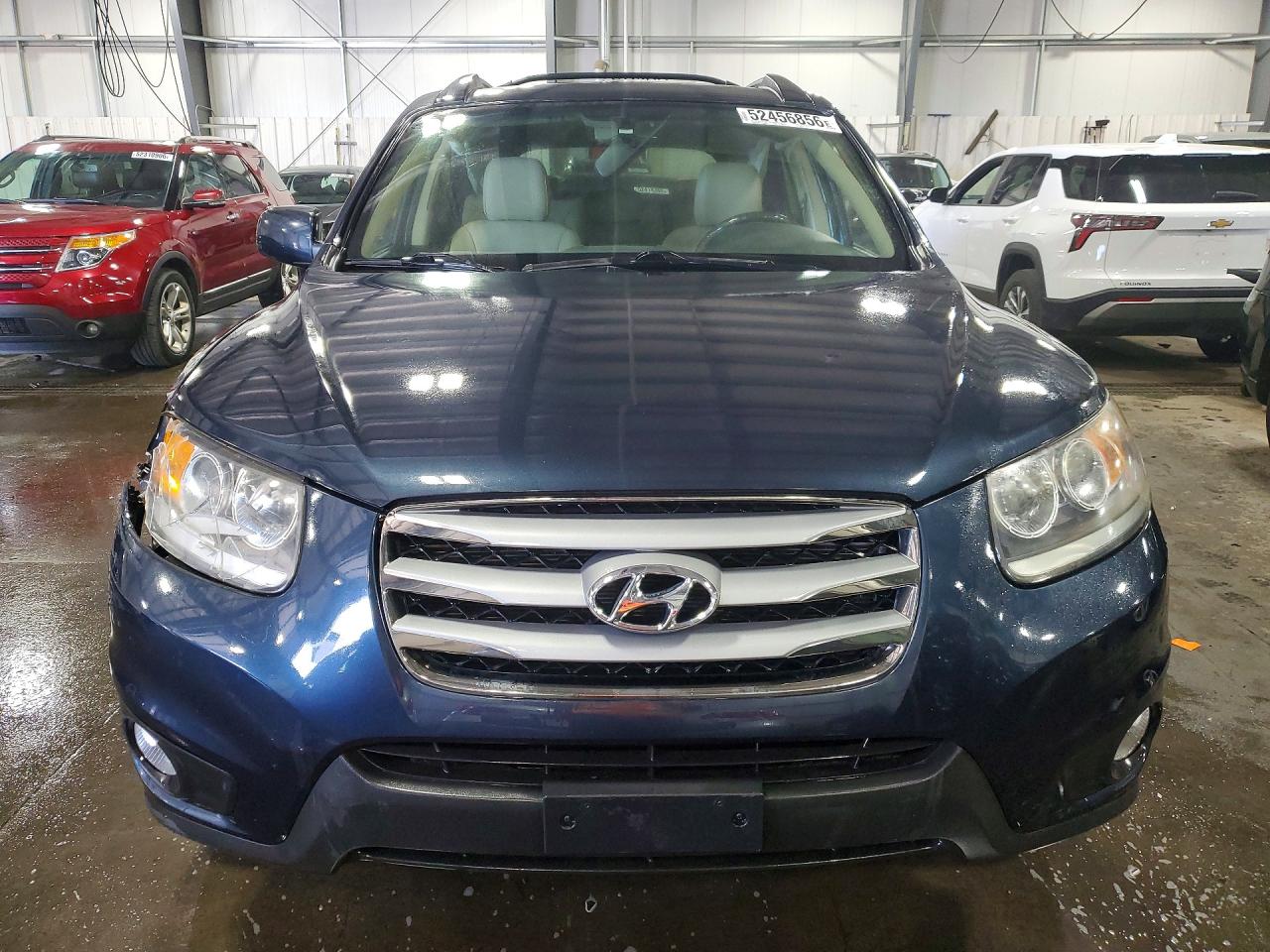 2012 Hyundai Santa Fe Limited Blue vin: 5XYZK3AB6CG092765