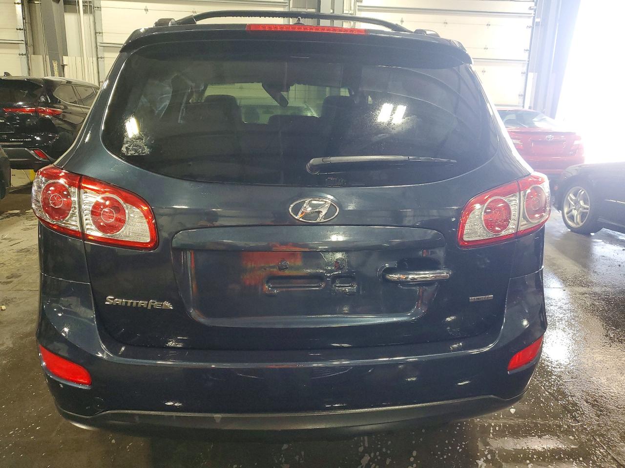 2012 Hyundai Santa Fe Limited Blue vin: 5XYZK3AB6CG092765