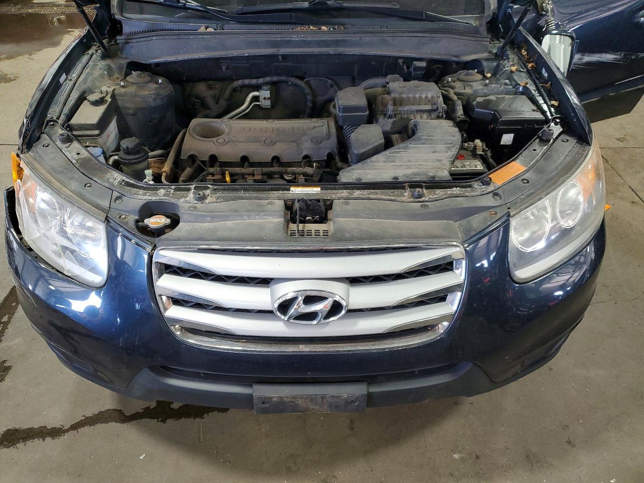 2012 Hyundai Santa Fe Limited Blue vin: 5XYZK3AB6CG092765