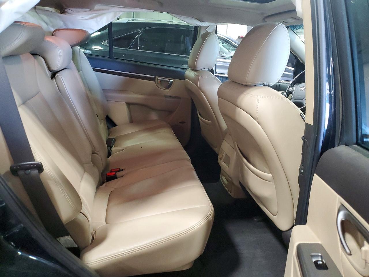 2012 Hyundai Santa Fe Limited Blue vin: 5XYZK3AB6CG092765