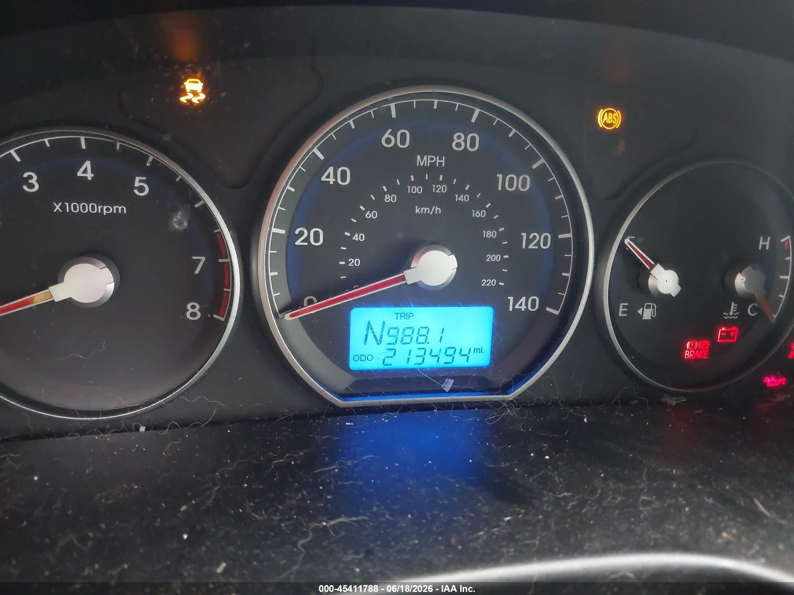 2011 Hyundai Santa Fe Limited Gray vin: 5XYZK3AB7BG086777