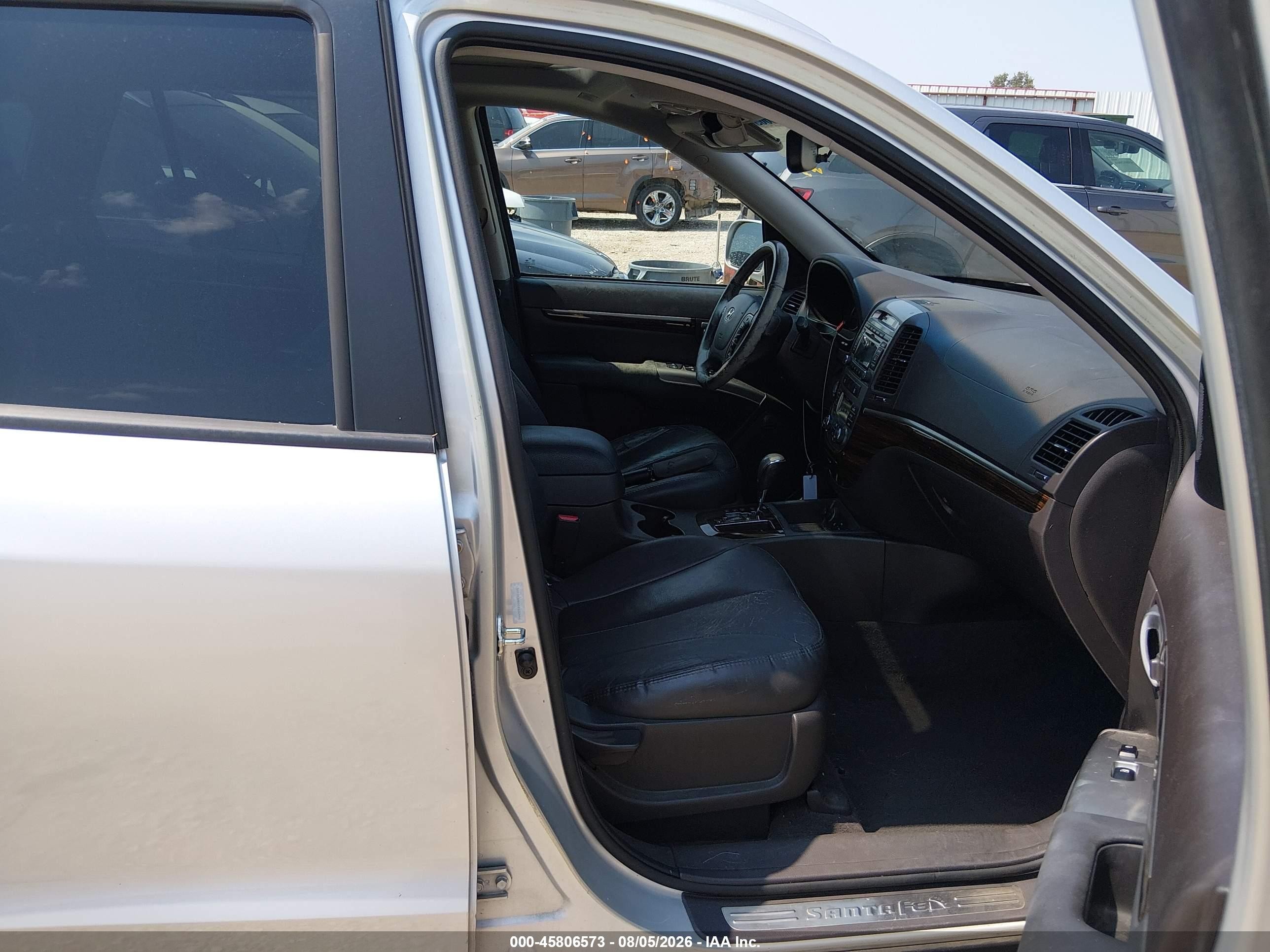 2012 Hyundai Santa Fe Limited Silver vin: 5XYZK3ABXCG122446
