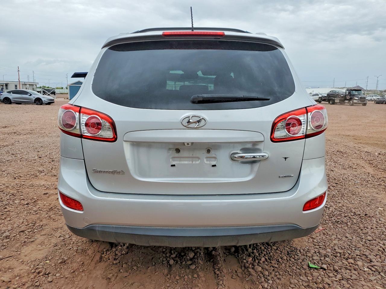 2012 Hyundai Santa Fe Limited Silver vin: 5XYZK4AG1CG150945