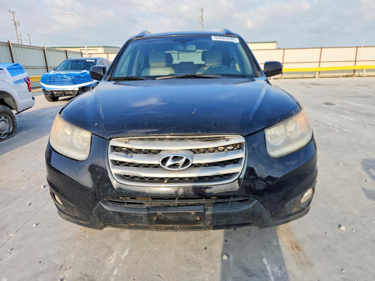 2012 Hyundai Santa Fe Limited Черный vin: 5XYZK4AG1CG164988