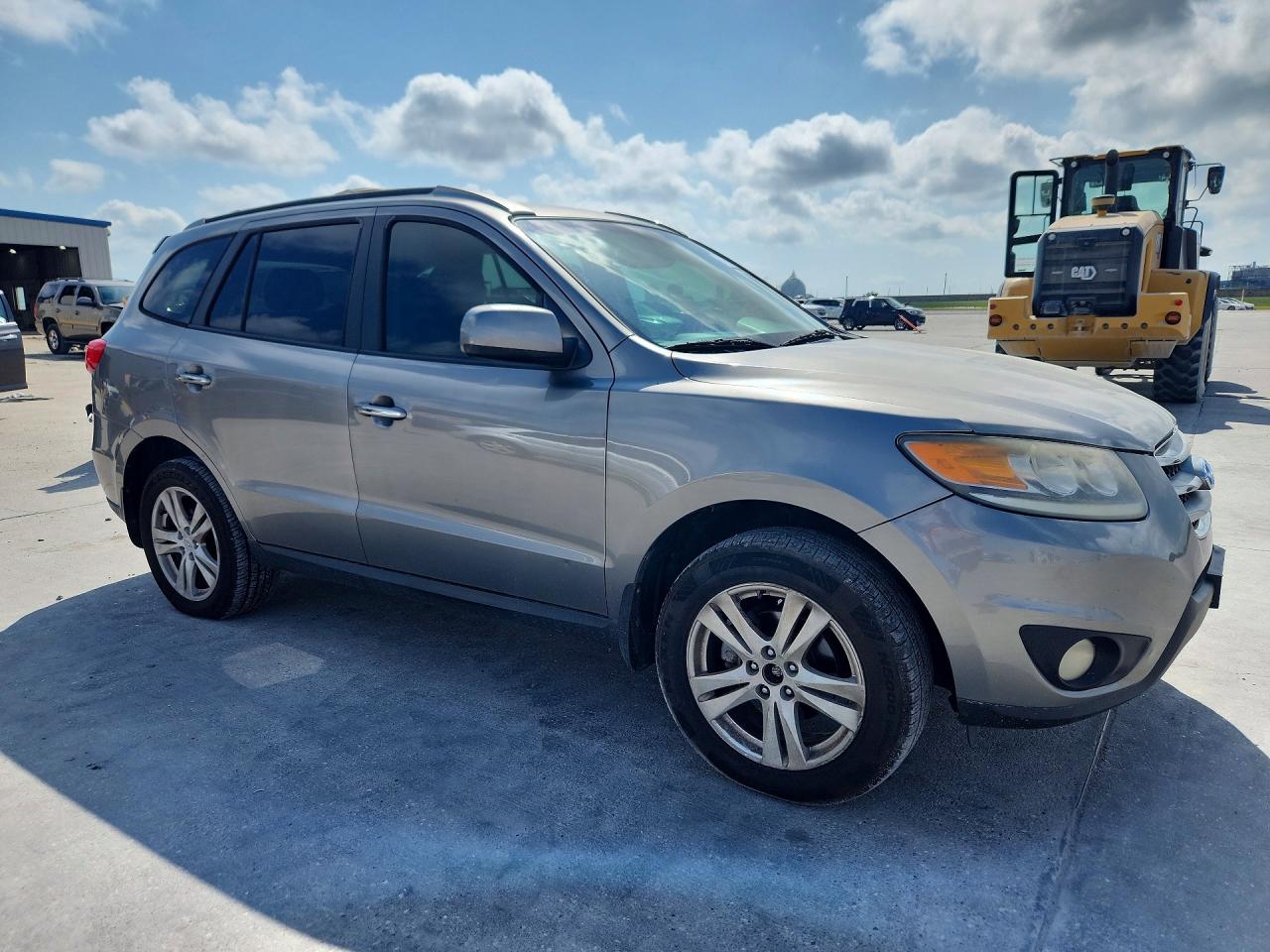2012 Hyundai Santa Fe Limited Gray vin: 5XYZK4AG2CG118439
