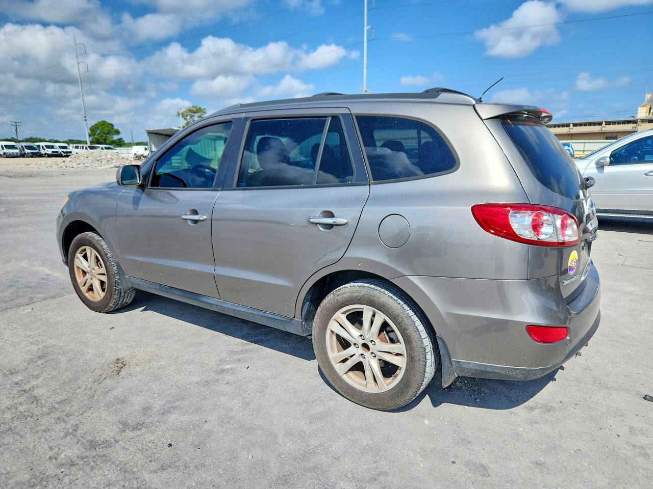 2012 Hyundai Santa Fe Limited Gray vin: 5XYZK4AG2CG118439