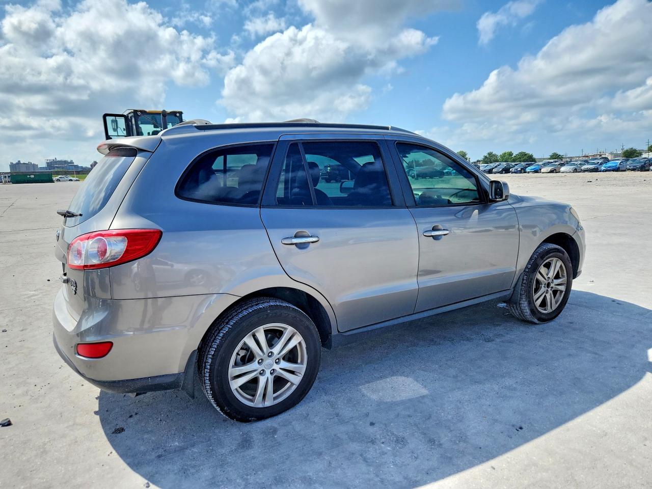2012 Hyundai Santa Fe Limited Gray vin: 5XYZK4AG2CG118439