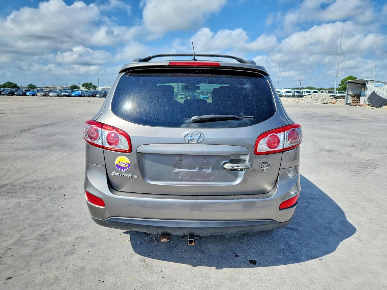 2012 Hyundai Santa Fe Limited Gray vin: 5XYZK4AG2CG118439