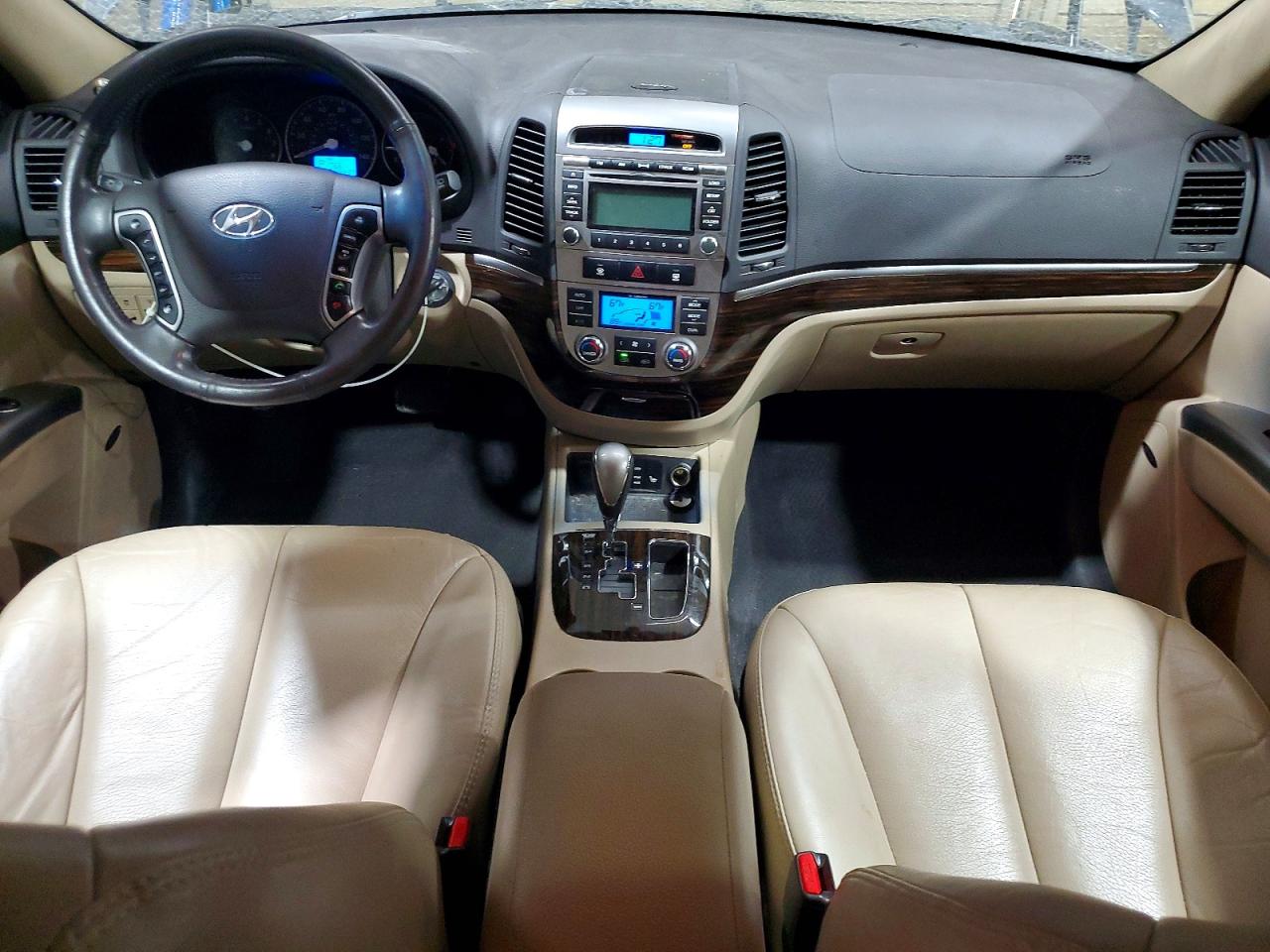 2012 Hyundai Santa Fe Limited Blue vin: 5XYZK4AG2CG168726