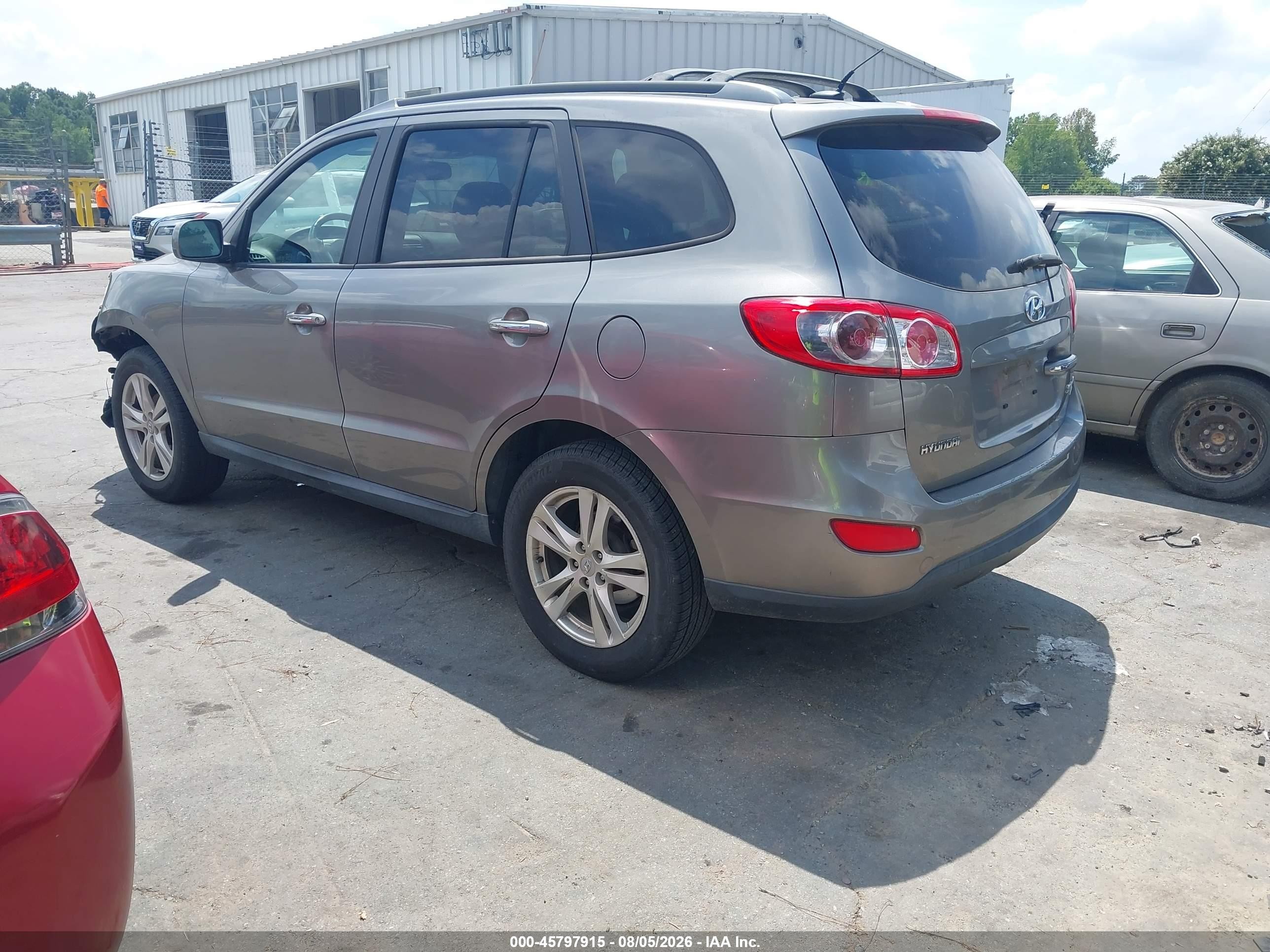 2011 Hyundai Santa Fe Limited V6 Коричневый vin: 5XYZK4AG3BG063675