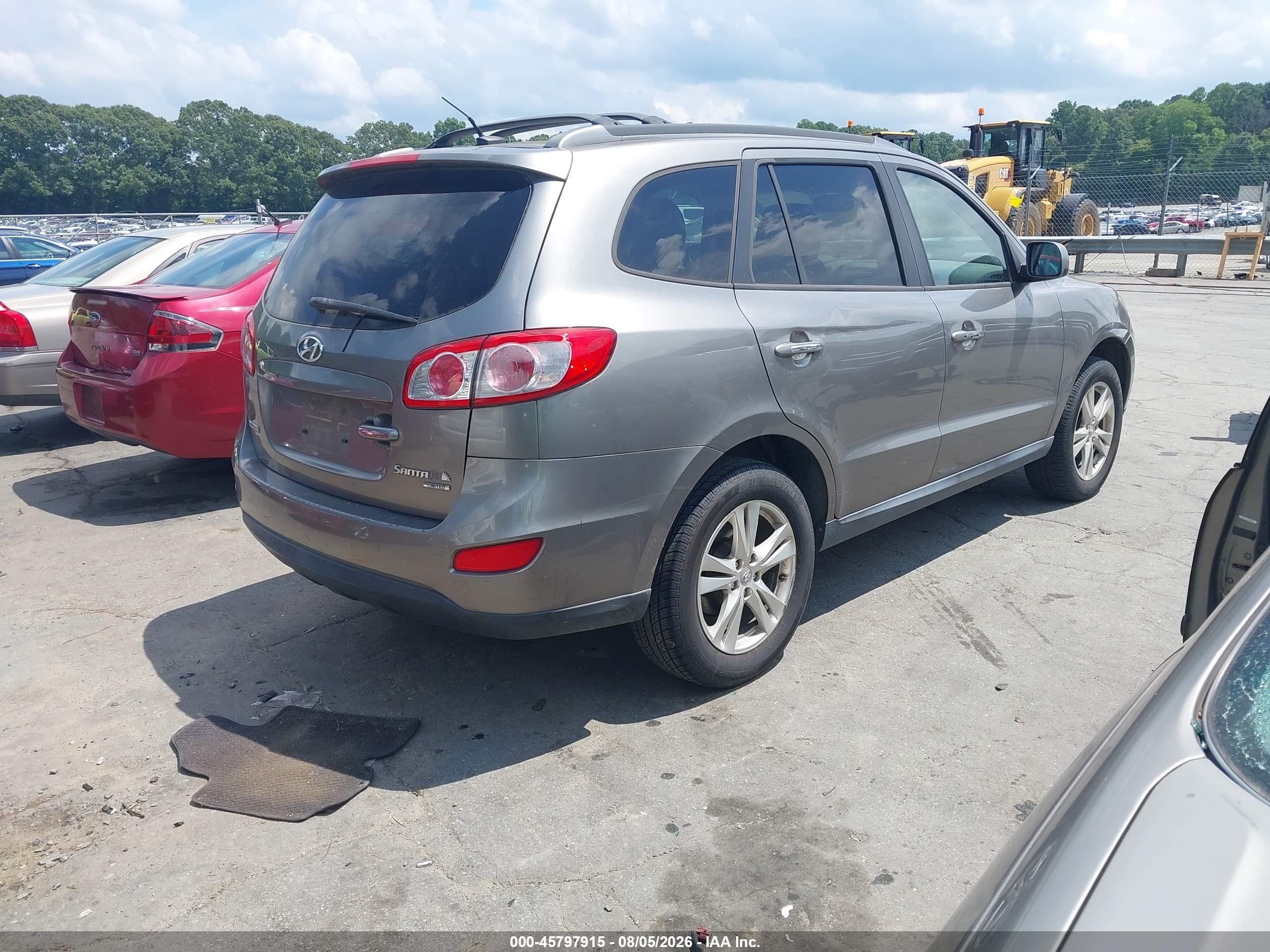 2011 Hyundai Santa Fe Limited V6 Коричневый vin: 5XYZK4AG3BG063675