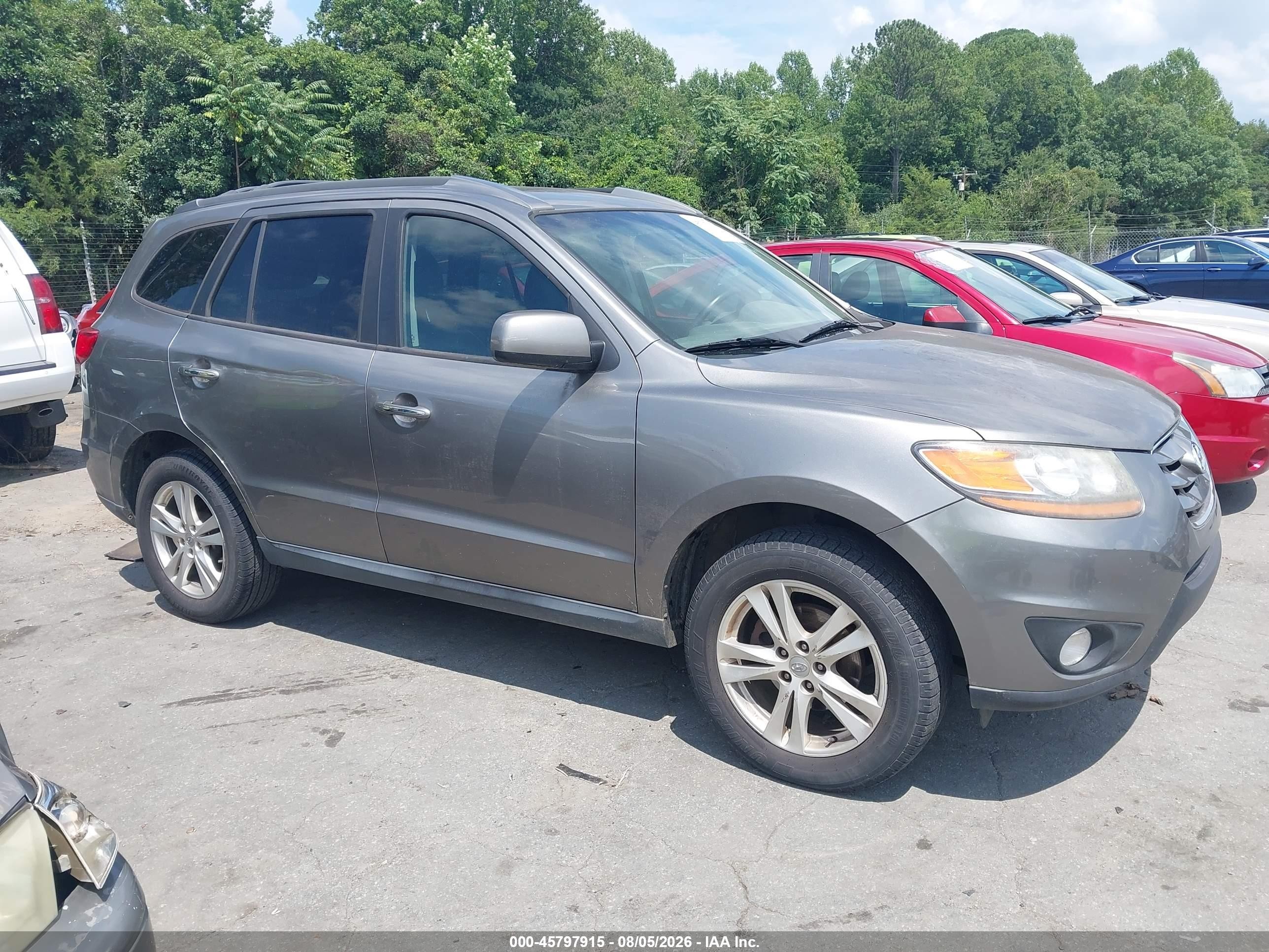 2011 Hyundai Santa Fe Limited V6 Коричневый vin: 5XYZK4AG3BG063675