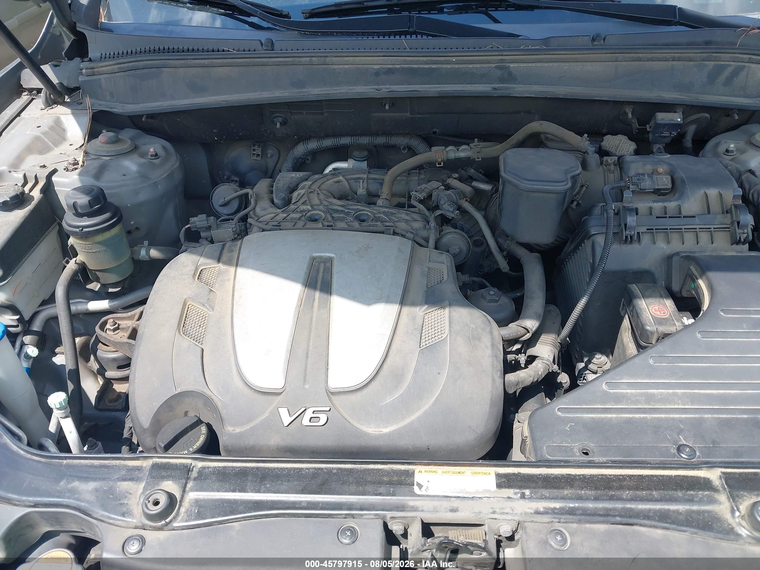 2011 Hyundai Santa Fe Limited V6 Коричневый vin: 5XYZK4AG3BG063675