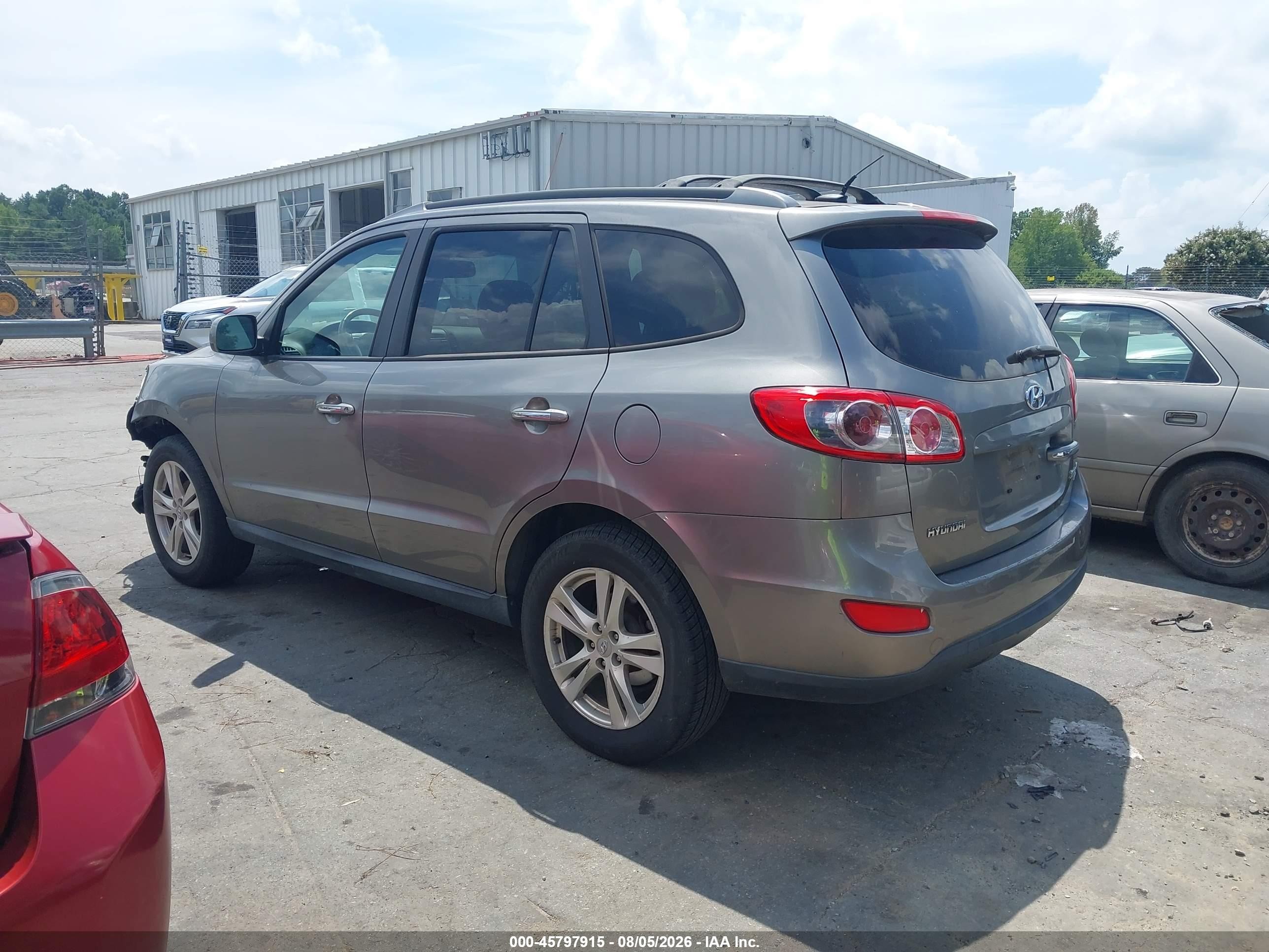 2011 Hyundai Santa Fe Limited V6 Коричневый vin: 5XYZK4AG3BG063675