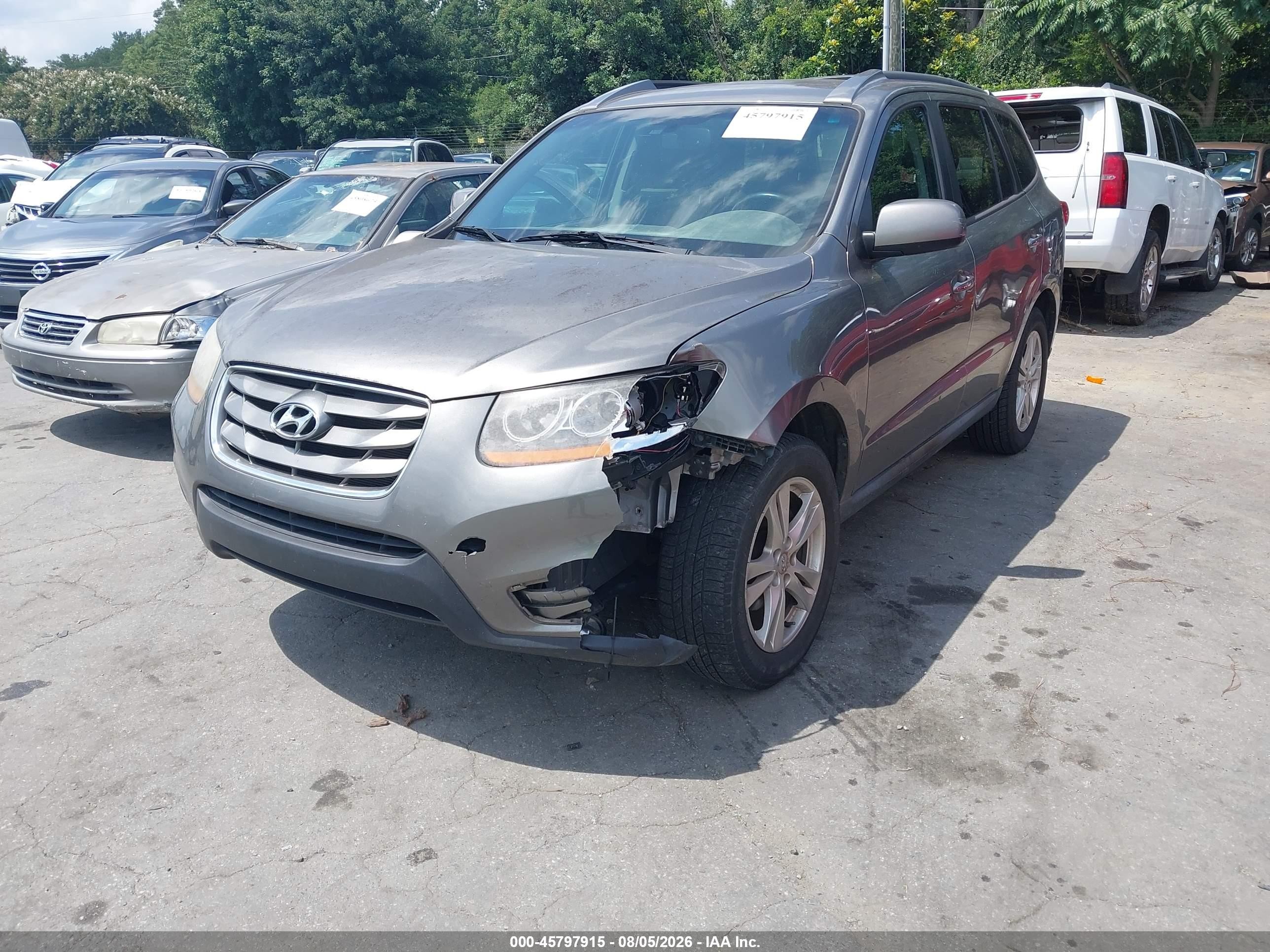 2011 Hyundai Santa Fe Limited V6 Коричневый vin: 5XYZK4AG3BG063675