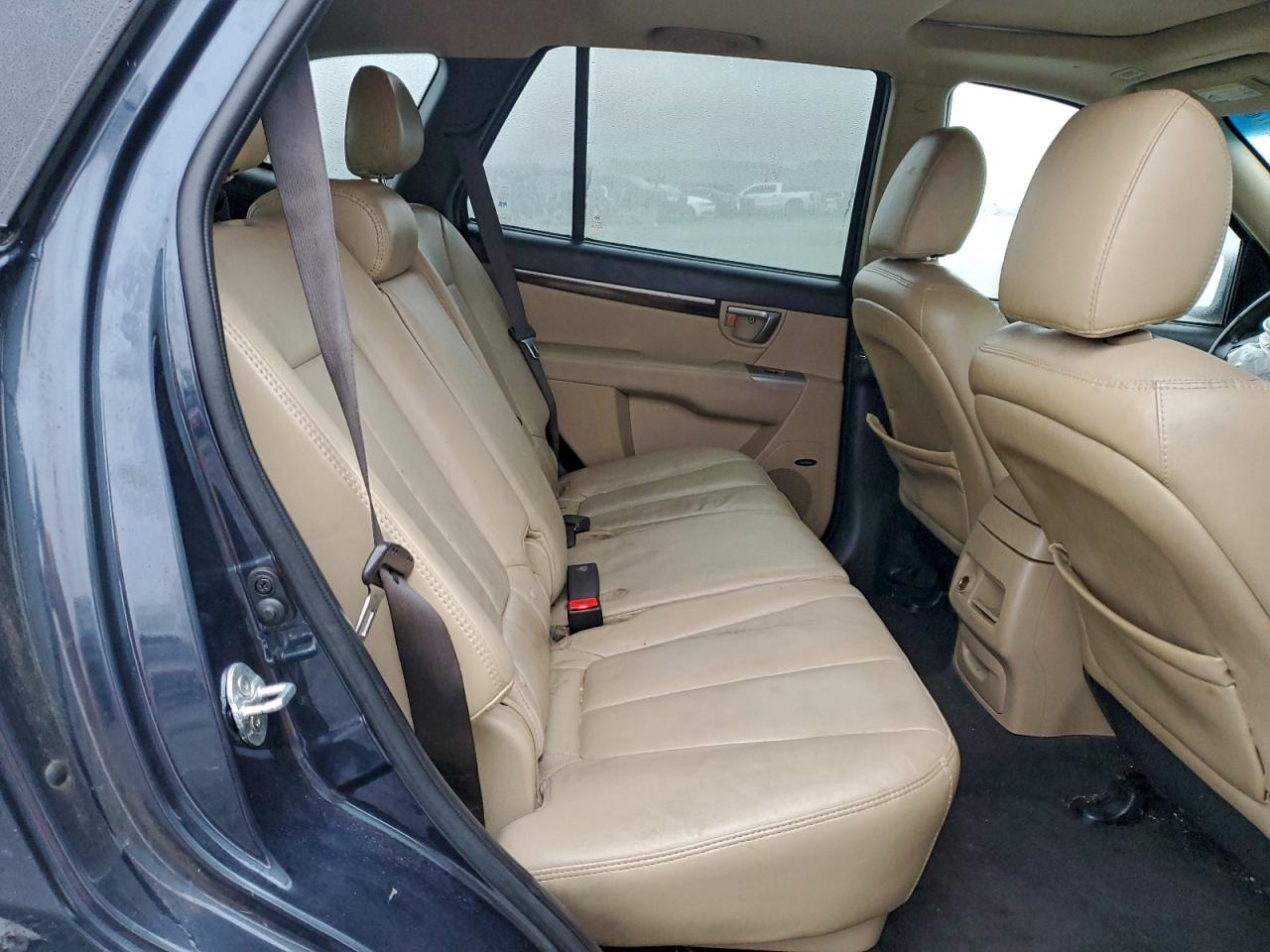 2012 Hyundai Santa Fe Limited Черный vin: 5XYZK4AG3CG133631
