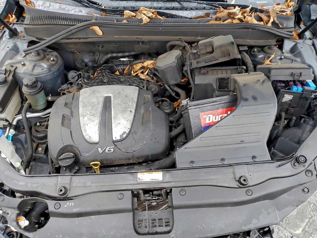 2012 Hyundai Santa Fe Limited Черный vin: 5XYZK4AG3CG133631