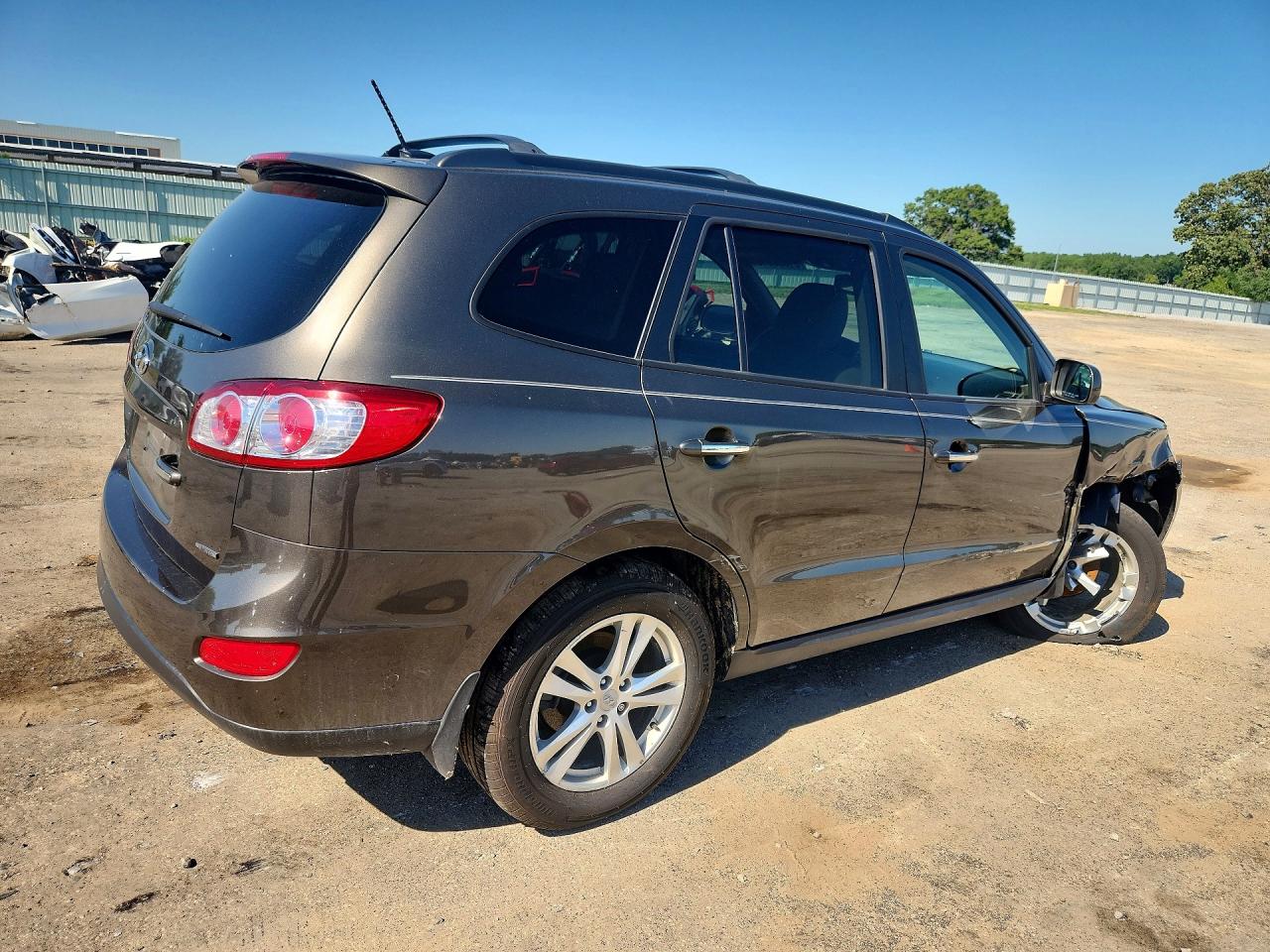 2012 Hyundai Santa Fe Limited Brown vin: 5XYZK4AG4CG145903