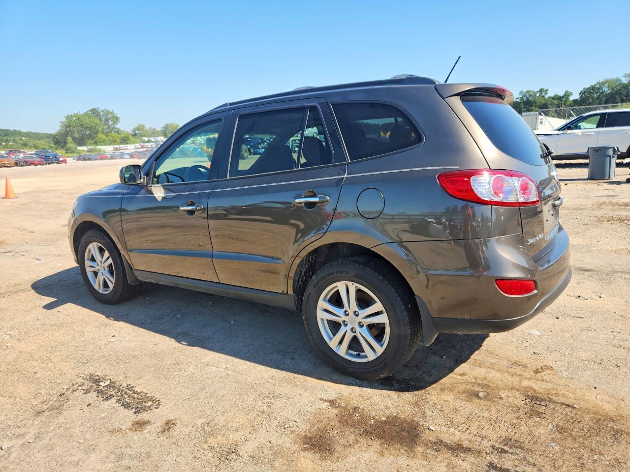 2012 Hyundai Santa Fe Limited Brown vin: 5XYZK4AG4CG145903