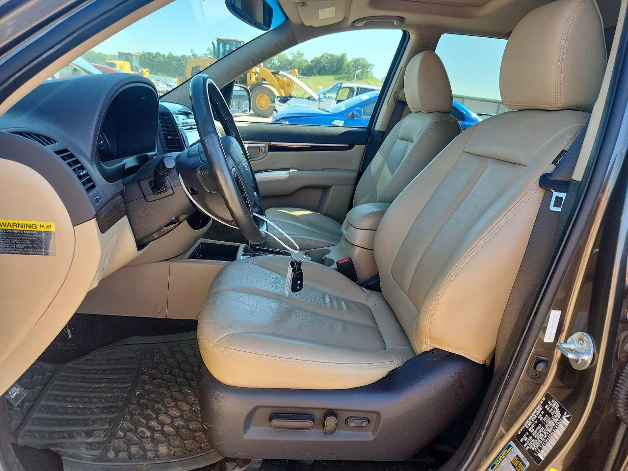 2012 Hyundai Santa Fe Limited Brown vin: 5XYZK4AG4CG145903